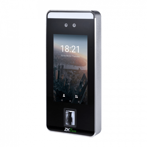 SpeedFace-V5L ZKTECO Terminal de contrôle d’accès biométrique avec reconnaissance faciale.webp